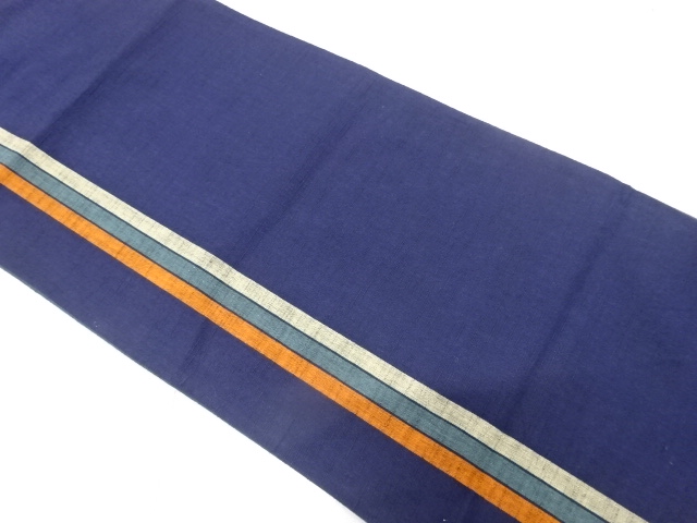 JAPANESE FUKURO OBI / TSUMUGI / WOVEN STRIPE